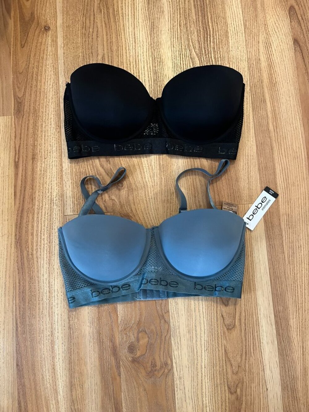 2 BEBE Woman's Gentle Lift Strapless Bras Sz 34DD